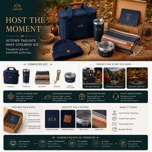 Kit de Regalo Personalizado para Eventos Otoñales, Regalos Promocionales con Logotipo Personalizado para Ferias Comerciales, Proveedor OEM ODM, Sets de Regalo, Regalos para Días Festivos - Product Image 4