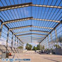 Almacén de Estructura de Acero Ligero Pre-fabricado, Económico, con Gran Altura, Depósito Logístico, Certificado CWB/CE/AISC, Resistente al Viento