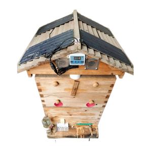 Nouvelle ruche à abeilles automatique en bois portable avec un design compact pour une apiculture durable et la collecte du miel - Product Image 6