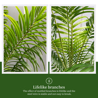 Arbre artificiel en bonsaï, feuilles en PVC/PE, écologique, durable, décoration intérieure et extérieure, jardin
