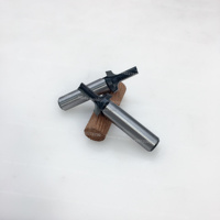 Fraise à bois CNC TUOKE TK758 12x18xR5x22.7 en carbure pour défonceuse, fraise à arc avec fonction de fraisage en montée