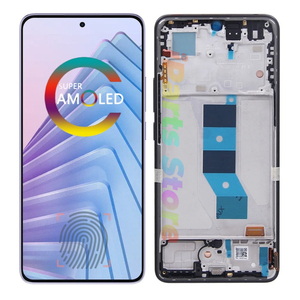 Écran <span class=keywords><strong>de</strong></span> remplacement neuf IParts pour Xiaomi Redmi Note 14 5G 24094RAD4G 120Hz AMOLED tactile avec châssis assemblé OEM - Product Image 1