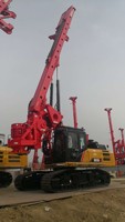 Machine de forage rotative SR155C10 avec un diamètre de forage maximal de 1500 mm et une profondeur de forage de 56/44 m pour la construction