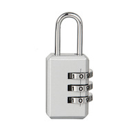 Offre Spéciale – Meilleur Prix – Cadenas Réinitialisable en Alliage de Zinc à 3 Chiffres pour Salle de Sport et Bagages