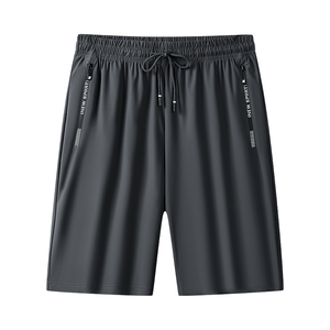 Pantalones Cortos Deportivos de Verano para Hombre, Tallas Grandes, Personalizados, de Secado Rápido, Seda Helada, Cintura Elástica, Nylon y Spandex, Transpirables, Venta al por Mayor - Product Image 1