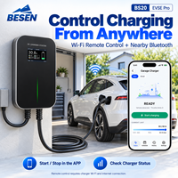 APP Control 220V-480V Électrique Charge Rapide Wallbox 7KW/ 11KW/ 22KW EV Chargeur Tesla Interface Standard 32A Courant Nominal Nouveau