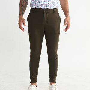 Hombres Quick Dry Slim Fit Straight Golf Jogger Pantalones Logotipo personalizado Ropa al aire libre por los fabricantes Casual Golf Wear - Product Image 6