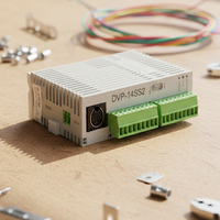 Módulo Controlador Dedicado PLC PAC DVP-14SS2, Controlador Lógico Programable RS485 1 E/S, Nuevo Controlador de Programación PLC Original