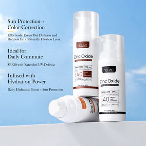 Fondotinta Coprente SPF 40 Protezione Solare Trattamento Viso Copertura a Lunga Tenuta Non Grassa Correttore Base Trucco <span class=keywords><strong>Crema</strong></span> Viso - Product Image 5