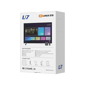 Decodificador <span class=keywords><strong>TV</strong></span> <span class=keywords><strong>Box</strong></span> RTS con SO <span class=keywords><strong>Linux</strong></span> Compatible con Middleware Stalker Player Ministra Xtream Code, 1GB RAM 8GB ROM, 4K - Product Image 3