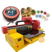 Imprimante à gâteaux à plat automatique de style nouveau Fninkjet, encre comestible, vitesse rapide, machine d'impression de macarons multifonctionnelle