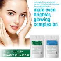 Vente en gros de petites molécules de collagène masque facial en cristal spiruline et nicotinamide acide hyaluronique produit de soin du visage