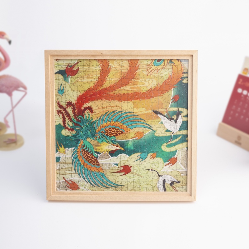 UV and Laser Cut Wooden Jigsaw