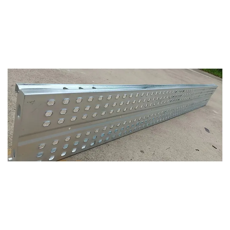 Deck de metal perfurado para espinhas e coberturas de concreto