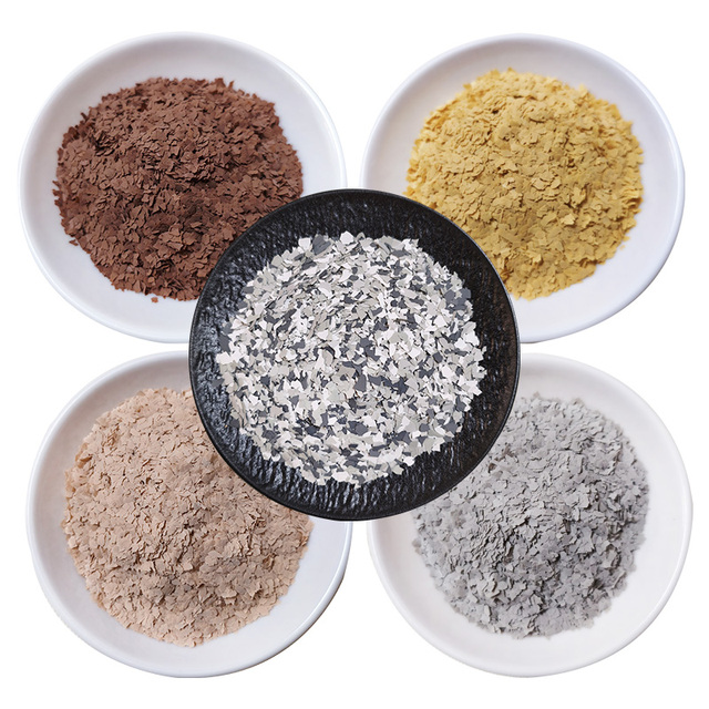 3-5mm Epoxy Flake Mica for Garage Floor Coating and Concrete Decor