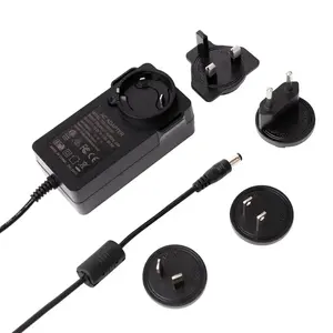 Fabrik-direktverkäufe 24 V 1,5 A Stromversorgung LED Power Adapter 9 V 1,5 A 12 V 1,5 A 12 V 2 A 24 V 1 A 1,5 A EMC GS CE AC DC Adapter