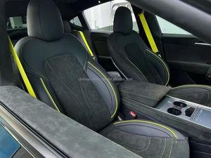 YLCFactory Coprisedili in Pelle di Alta Qualità per <span class=keywords><strong>Tesla</strong></span> Model 3 e Model <span class=keywords><strong>Y</strong></span>, Misura Personalizzata, Set Completo di Coprisedili Auto Perfettamente Aderenti - Product Image 2