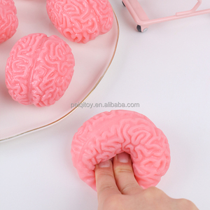 Juguete Sensorial Antiestrés con Forma de Cerebro, Bola de Espuma para Apretar, Divertido Cerebro Falso, Decoración para Halloween - Product Image 4