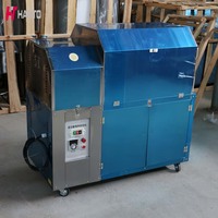 Machine à torréfier automatique commerciale pour grains de café, noix, graines, noix de cajou, sésame, amandes, fèves de cacao et arachides