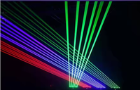 6X 500mw RGB Laser Projecteur DMX Contrôle Tête Mobile Lumières 6 Yeux Faisceau LED Source pour Disco Fête De Mariage Scène RGBW Émission