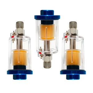 Pistolet à peinture avec filtre bleu K3, séparateur d'eau et d'huile, filtre pour compresseur d'air, accessoires pour pistolet à peinture, pièces pneumatiques - Product Image 1