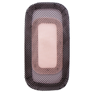 Tupé de Cabello Humano Liso Remy Negro de Alta Calidad <span class=keywords><strong>para</strong></span> Hombre con Base de Encaje <span class=keywords><strong>Fija</strong></span> en Stock - Product Image 1