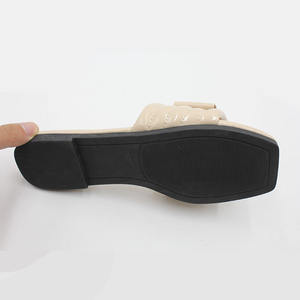 Ropa exterior, Sandalias planas que combinan con todo, zapatillas planas con punta abierta para mujer, zapatillas de playa para mujer, nuevo estilo de verano - Product Image 6