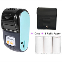Imprimante d'étiquettes sans fil autocollante 20-50 mm Bluetooth pour codes-barres et codes QR