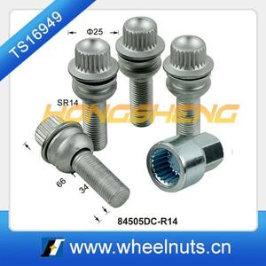 Boulons de roue en acier boulon <span class=keywords><strong>antivol</strong></span> pour <span class=keywords><strong>porsche</strong></span> - Product Image 4