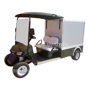 Voiture de golf électrique 2 places de haute qualité, batterie lithium 48V, 4x4 tout-terrain, certifiée CE, châssis en acier pour la plage et le parc - Product Image 2