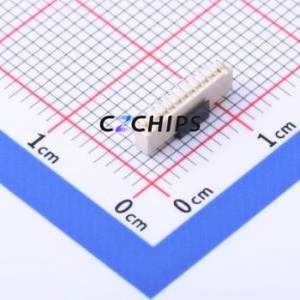 HC-0.8-10PLT Wire-to-Board Pin Header SMD,P=0.8mm Connector 1x10P 0.8mm Vertical Mount 10P - Product Image 2