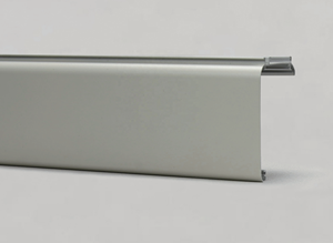 פרופיל אלומיניום מודרני זברה תריסי מסך מובנה מסילות ברזל וילון מובנה לשימוש יומיומי קורניס נמוך - Product Image 2