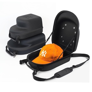 Benutzer definiertes Logo Reise EVA Farbe Sport Baseball Cap Hut Trage tasche Tasche Box