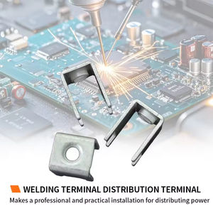 Borne de soudure à vis pour circuit imprimé Telian TLS44153 M4, 4P, support conducteur en laiton, tension nominale 60A, applications polyvalentes, électrique - Product Image 6