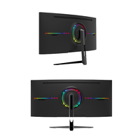 Moniteur de jeu incurvé RGB 34'' 49 pouces pour Esports Arena Lounge 32:9 Ultrawide 144Hz 1ms TFT LED Panel 300cd/m2 VESA Desk Screen