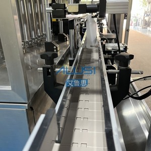 Máquina de llenado de líquidos completamente automática, 8 cabezales, Control PLC, líneas de producción de botellas fijas de acero inoxidable 316L para <span class=keywords><strong>agua</strong></span> de alimentos - Product Image 5