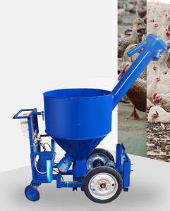 เครื่องให้อาหารไก่และเป็ดแบบหลายชั้น เสียงเบา สำหรับ<span class=keywords><strong>ฟาร์ม</strong></span>เลี้ยงสัตว์ปีก รถบรรทุกไฟฟ้าให้อาหารไก่ - Product Image 4