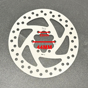Scooter fren e-bisiklet parçaları için 110mm/120mm/140mm/160mm elektrikli bisiklet FREN DİSKİ rotorlar - Product Image 5