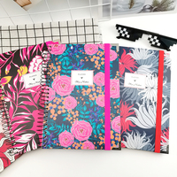 Carnets de notes A4 à spirale personnalisées, feuilles personnalisées, pour planificateur d'école, couverture rigide imprimée, recharge par Sublimation, pièces