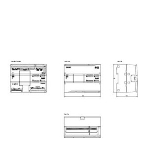 Siemens S7-1200 CPU 1215c nhỏ gọn DC/DC/Rơle 6es7 215-<span class=keywords><strong>6es7215</strong></span>-<span class=keywords><strong>1hg40</strong></span>-<span class=keywords><strong>0xb0</strong></span>/<span class=keywords><strong>6es7215</strong></span> <span class=keywords><strong>1hg40</strong></span> <span class=keywords><strong>0xb0</strong></span>/6es72151hg400xb0-oxbo RS485 - Product Image 3