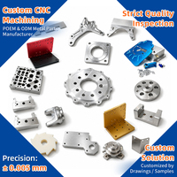 Service d'échantillonnage de pièces en alliage d'aluminium usinées sur mesure par CNC disponible pour les projets d'équipements industriels