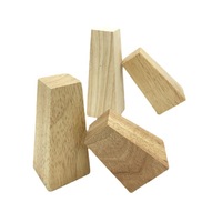 Pieds de meubles carrés en bois massif personnalisés Design scandinave moderne pour table basse, armoire, canapé, salle de bain