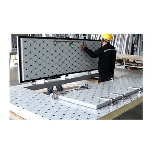 Puerta de vidrio doble a prueba de agua deslizante de cámara fría y puertas interiores de Mdf certificadas en China