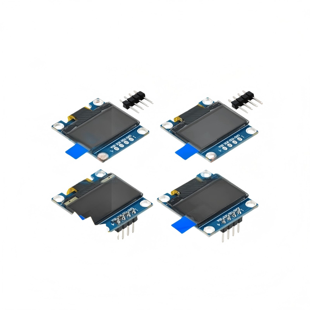 Original Brand 0.96-inch Blue White Yellow Dual Color IIC Communication Small OLED Display Module 51 Microcontroller Made China