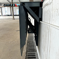 Plateforme de chargement et de déchargement hydraulique fixe murale en acier au carbone personnalisable Dahui DCQB-6T pour entrepôt industriel