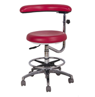 Chaise contemporaine en cuir PU réglable et durable pour médecins et infirmières, vente en gros d'usine
