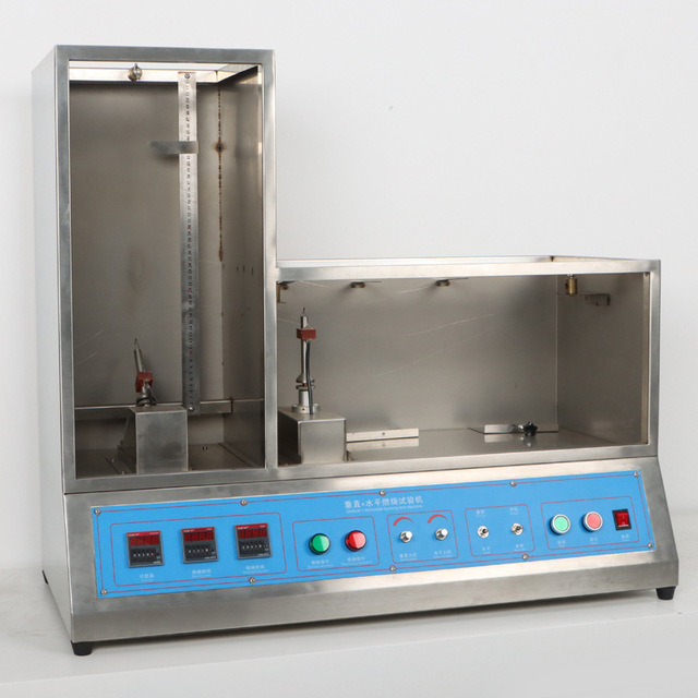 Vertical Horizontal Combustion Testing Machine Laboratory Equipment Material Fire Resistance Combustion Chamber Fire Testing