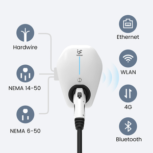 Cargador Bidireccional Tipo 1 para Vehículo Eléctrico, Wallbox de Nivel 2 CA para Soluciones de Carga en el Hogar en Condominios - Product Image 2