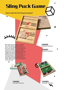 A9 — jeu de Table interactif pour enfants, C04304, jeu de petite taille, avec lancers et écharpe rapide, pour fête en famille, nouveauté 2021 - Product Image 6