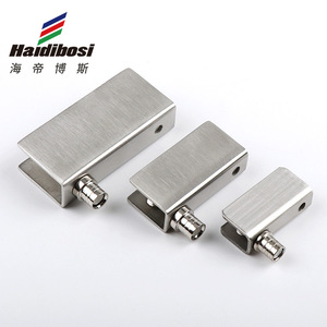 Haidibosi Stainless Steel Glass Door Hinges 180 Degree Minimalist Cabinet Door Clips For <b>Wall</b> Cabinet <b>Display</b> <b>Case</b> - Product Image 1